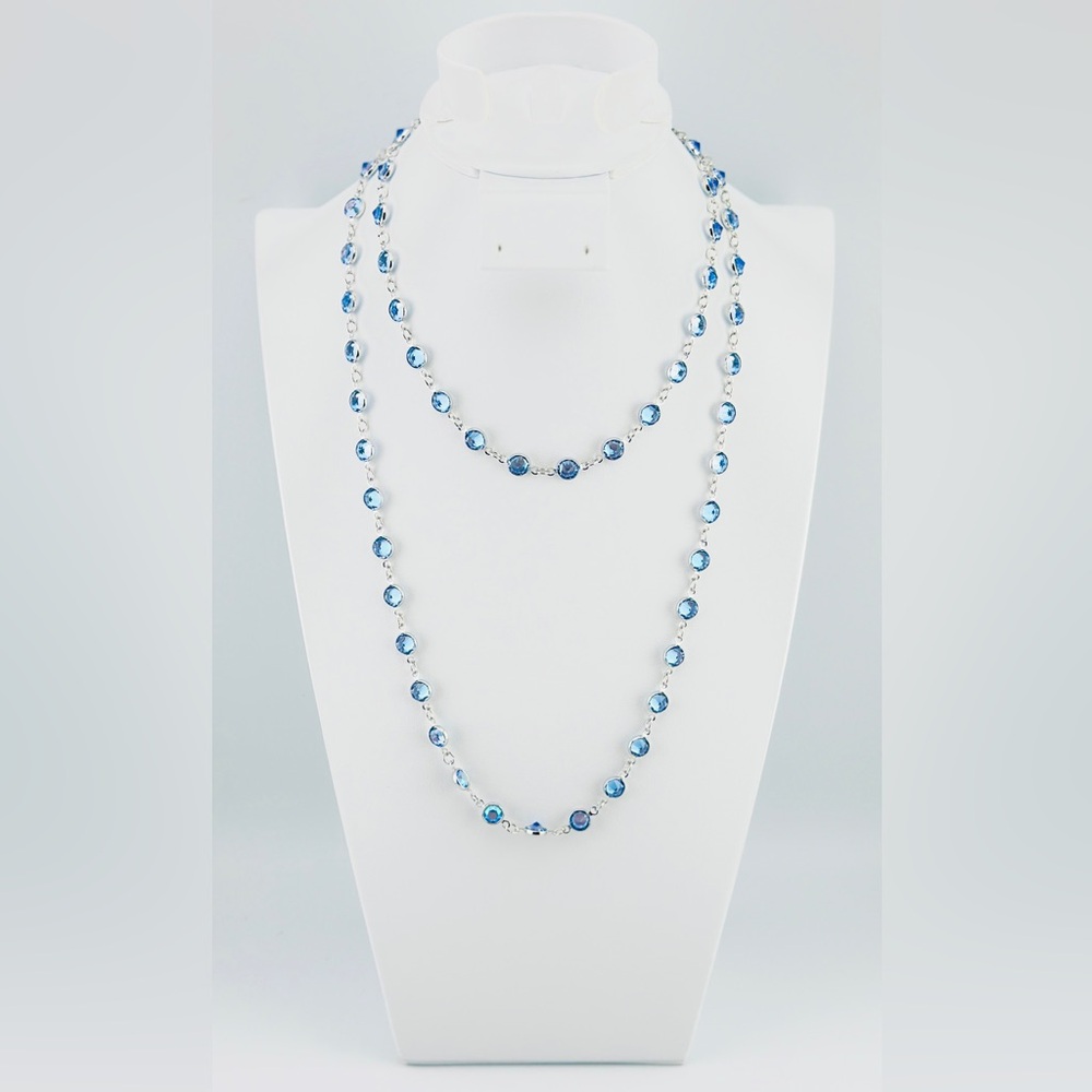 Pointed Chanelle Necklace Splash Shimmer
Touchstone Crystal by Swarovski